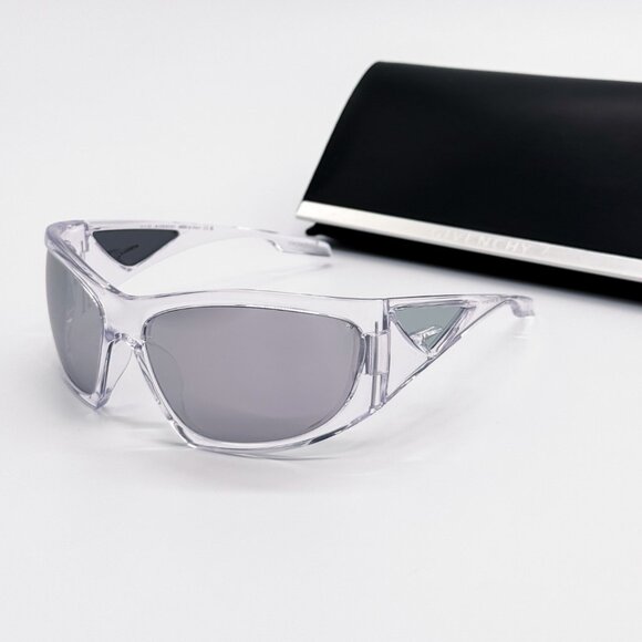 NEW GIVENCHY GV40051I 26C TRANSPARENT GREY UNISEX SUNGLASSES GIVENCHY - Picture 3 of 13